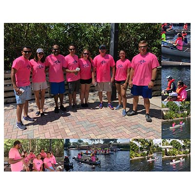 CMA Placed 5th in the Wilton Manors 26th Annual Island City Canoe Race