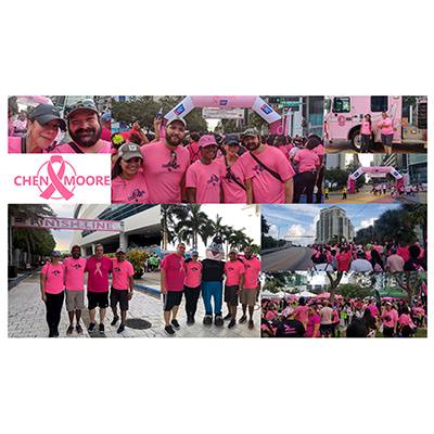 CMA Staff Participated in Breast Cancer Walk