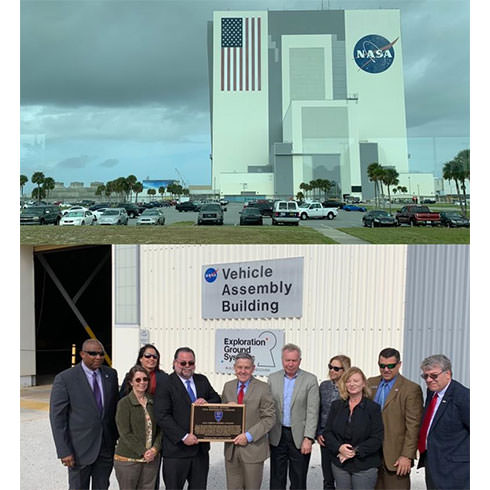 NASA of the Vehicle Assembly Building Dedication Ceremony