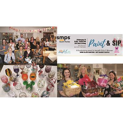 SMPS South Florida Paint & Sip Networking Social