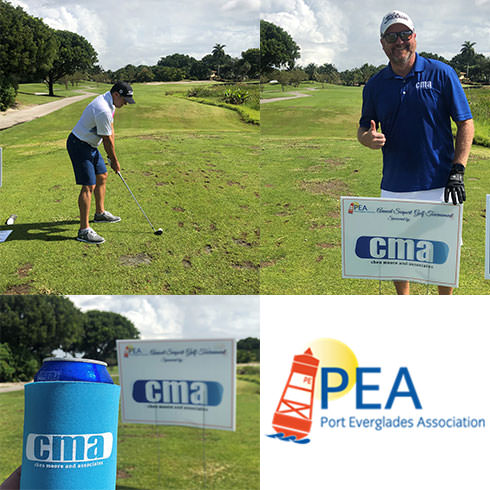 CMA Helps Sponsor  Port Everglades Association Golf Tournament