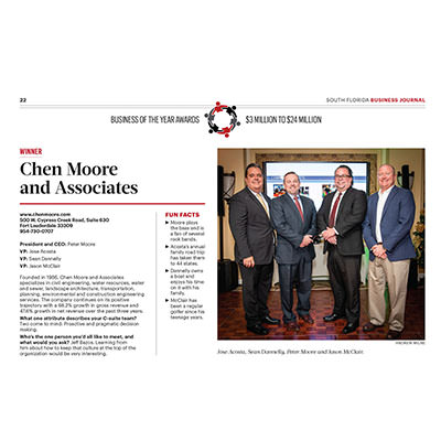 CMA Named SFBJ’s Business of the Year