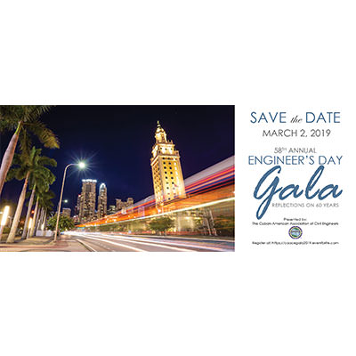 58th Annual Cuban American Association of Civil Engineers (CAACE) Day Gala