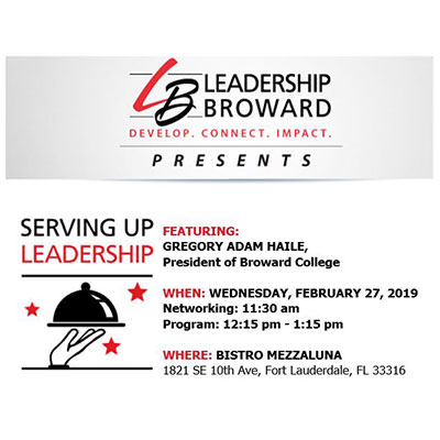 Leadership Broward ~ Serving Up Leadership