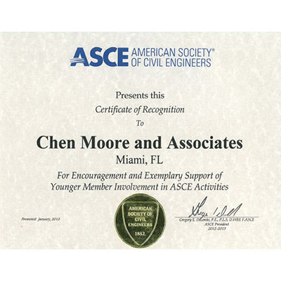 ASCE National Employer Recognition Award