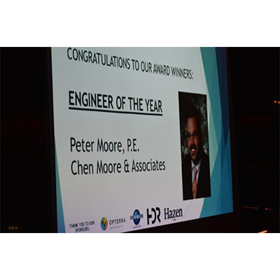 Peter Moore, P.E., F.ASCE, LEED AP Received ASCE Broward County Branch Engineer of the Year Award