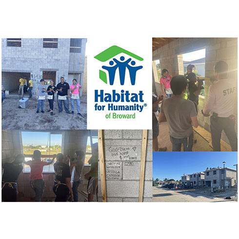 CMA Staff Volunteers with Habitat for Humanity