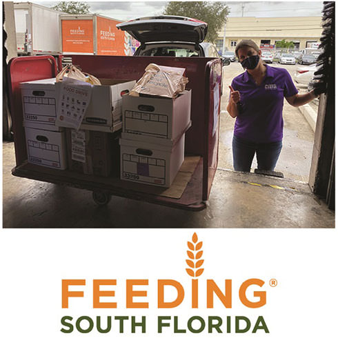 CMA Staff Donates to Feeding South Florida for Annual Food Drive