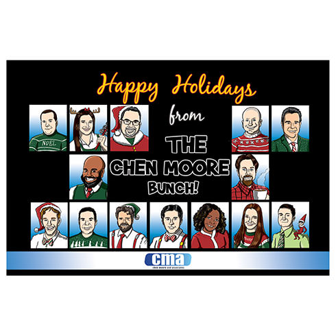 Happy Holidays From The Chen Moore Bunch!