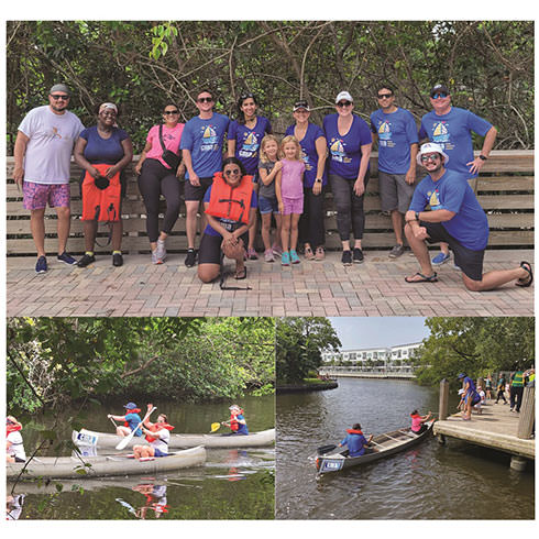 CMA Places 2nd in Co-Ed Division in Wilton Manors City Canoe Race