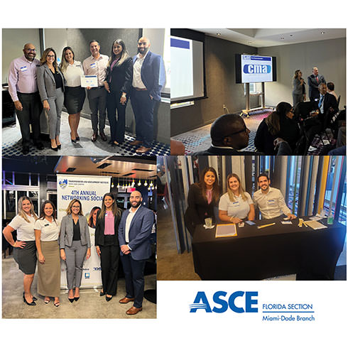 CMA Platinum Sponsor for Miami-Dade ASCE 4th Annual Networking Event