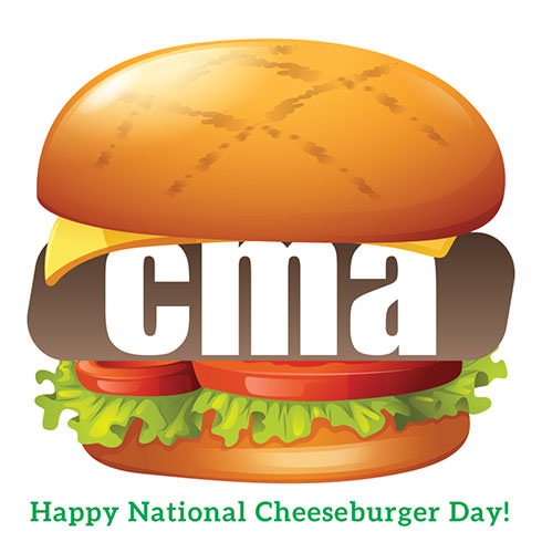 Happy National Cheeseburger Day~September 18~from CMA!