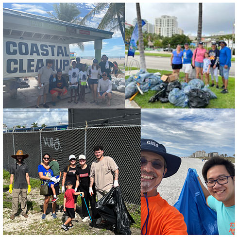 CMA Staff Volunteered in the International Coastal Cleanup