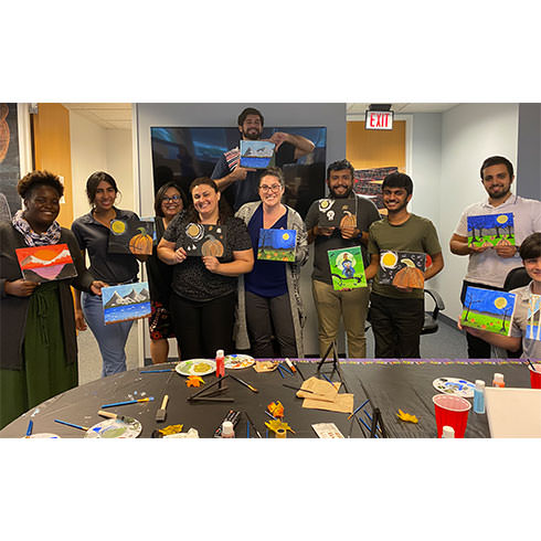 CMA Hosted Paint & Play in Fort Lauderdale Office