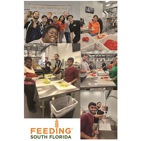 CMA Staff Volunteered for Feeding South Florida Program