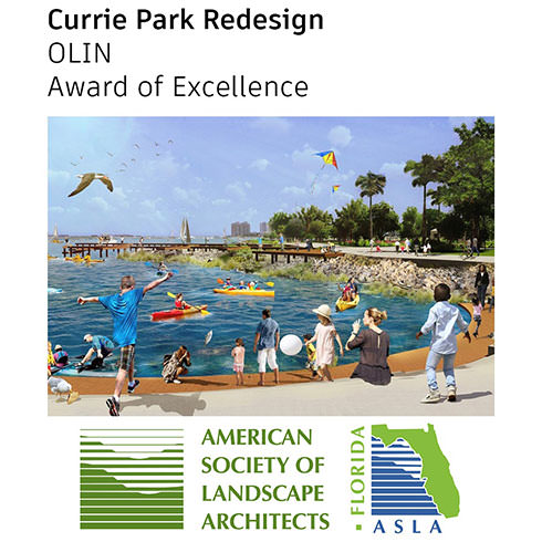 CMA’s Currie Park Project Received Award from ASLA