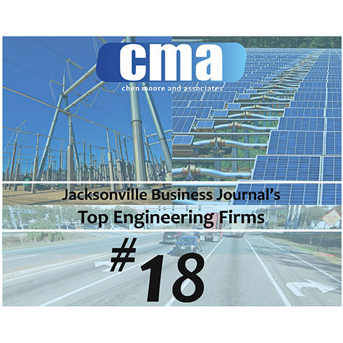 CMA Ranked #18 in JBJ Top Engineering Firms List