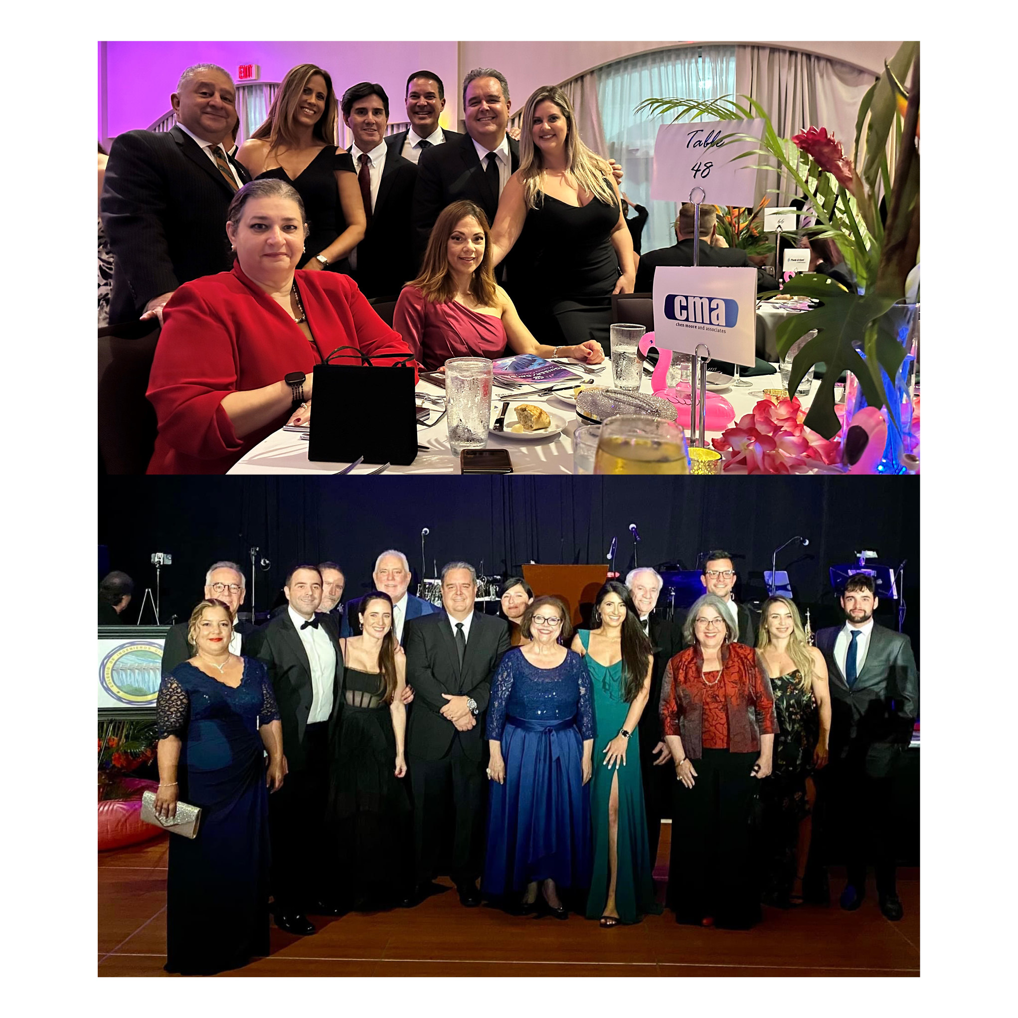 CMA Staff Attended Cuban American Association of Civil Engineers and the Association of Cuban American Engineers Gala