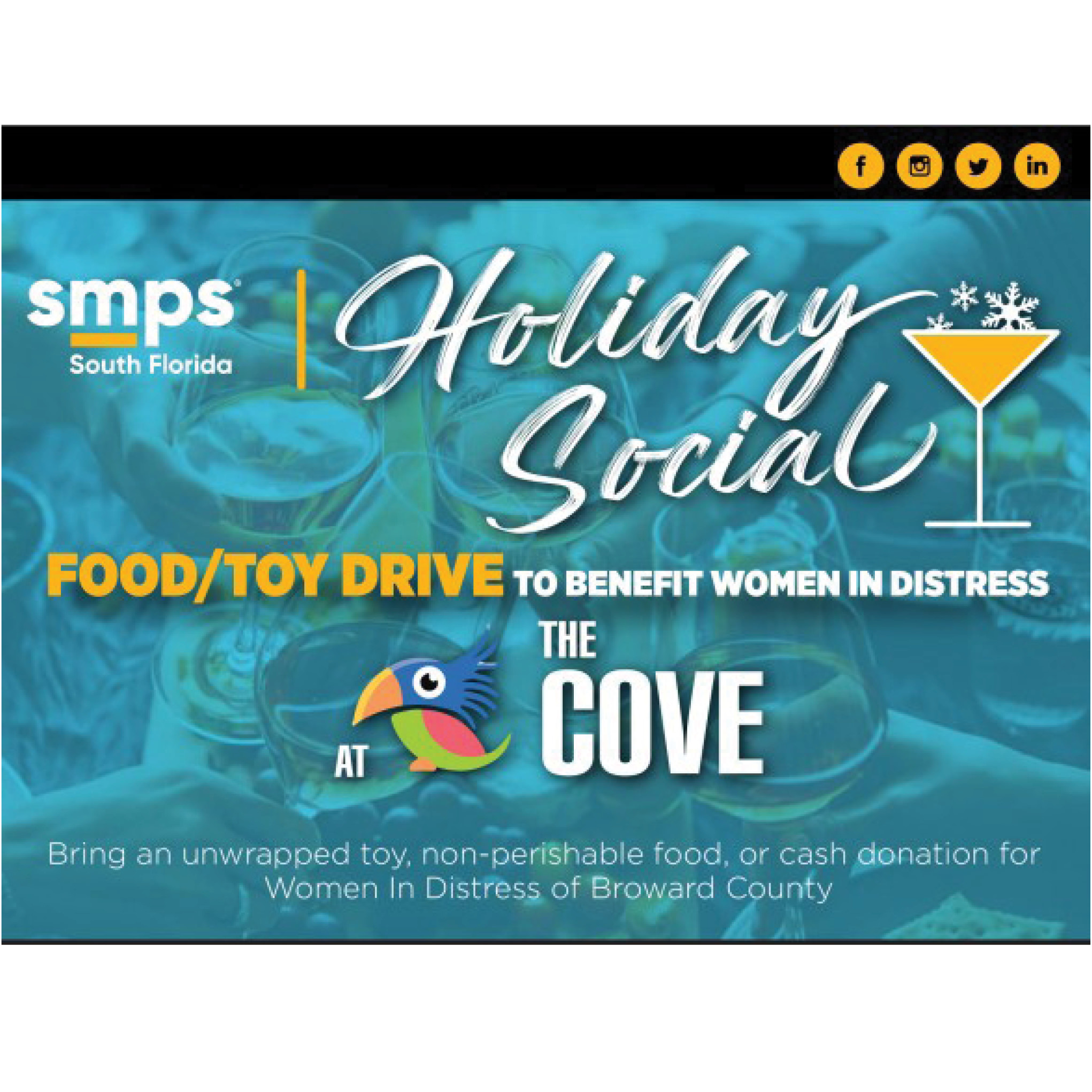 SMPS South Florida Holiday Social and Food/Toy Drive