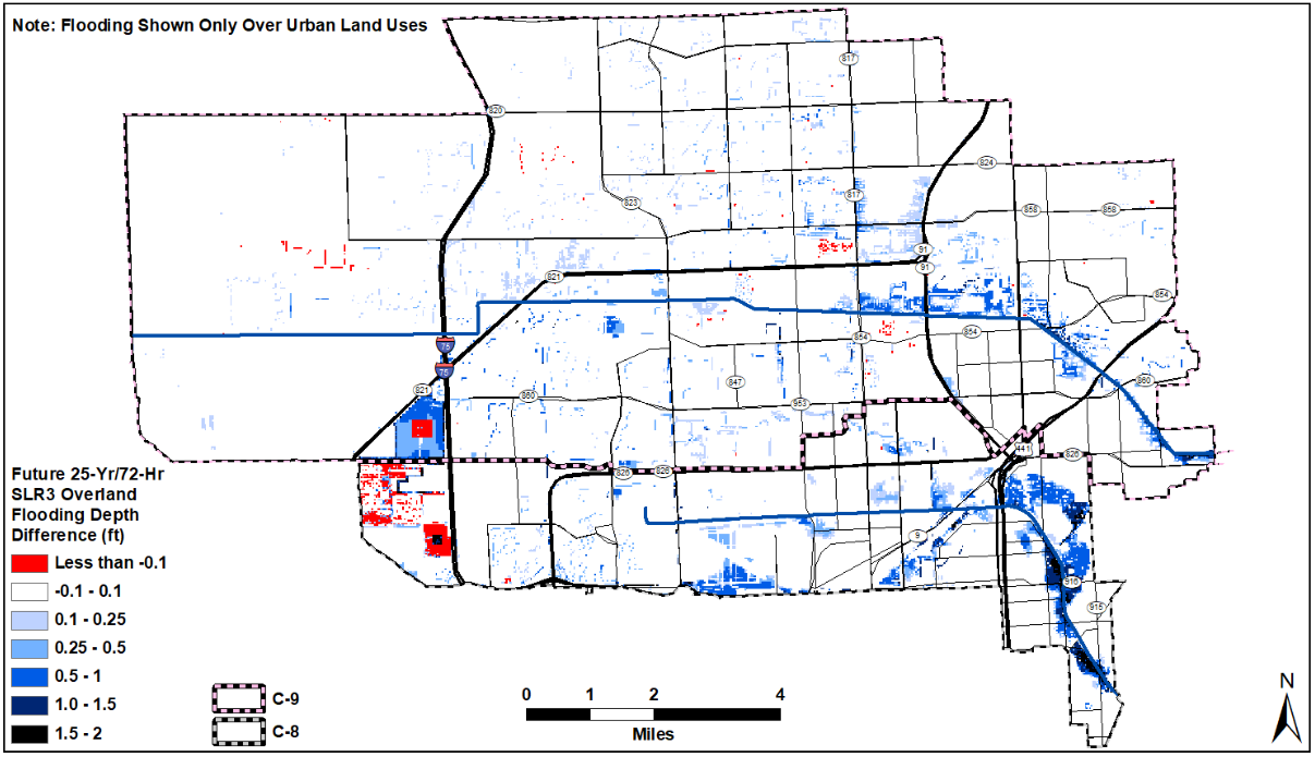 C2, C3W, C4, C5, and C6 Watersheds Flood Protection Level of Service Assessment