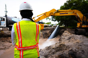 Prospect Lake Clean Water Center 54-Inch Product Pipeline